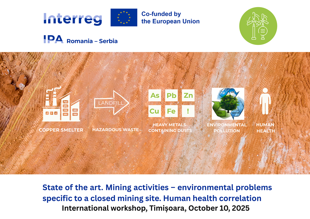 International workshop – Environmental risk assessment from mining activities as a result of tailings storage in the cross-border area Romania – Serbia