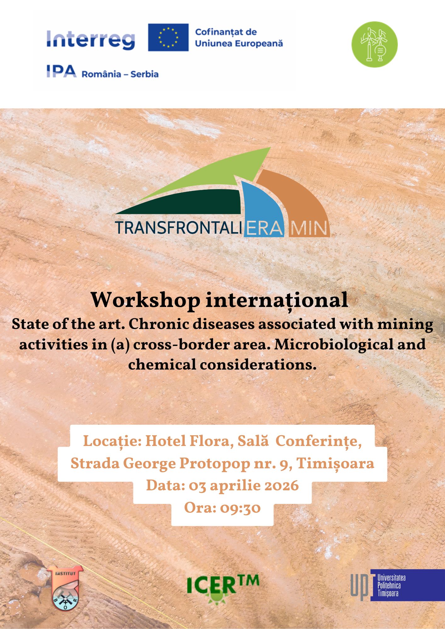 Un nou workshop internațional în cadrul proiectului TransfrontaliERA